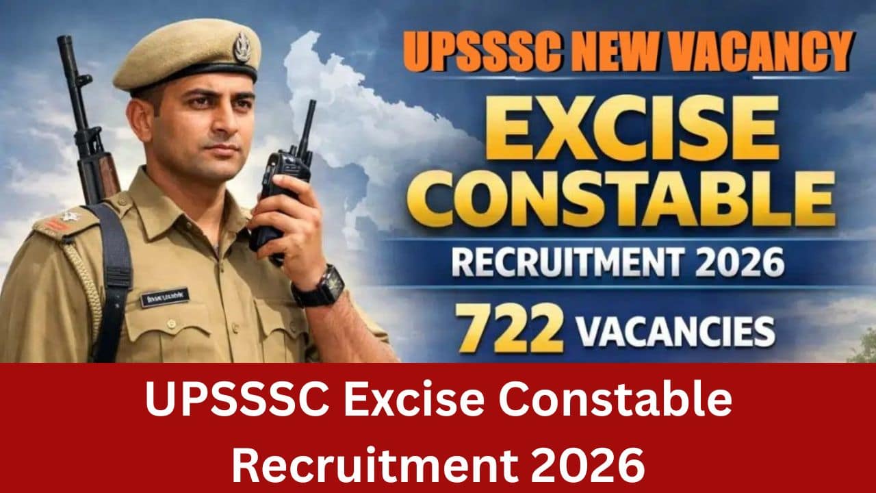 UPSSSC Excise Constable Recruitment 2026