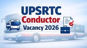 UPSRTC Bus Conductor Recruitment 2026