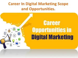 career in online marketing